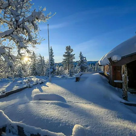 With Sauna Near Trails In Holiday home Sjusjoen